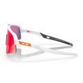 OAKLEY Sutro Lite Sweep Eyewear - Matte White Prizm Road White/Red Frame-Eyewear-888392603975