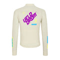 VELODROM RaceDay Thermal Fietsshirt lange mouwen - Off Wit/Neon
