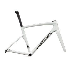 SWorks Tarmac SL9 Road Frameset  FACT 12r Carbon - Metwhtsil/Gldprl/Metobsd