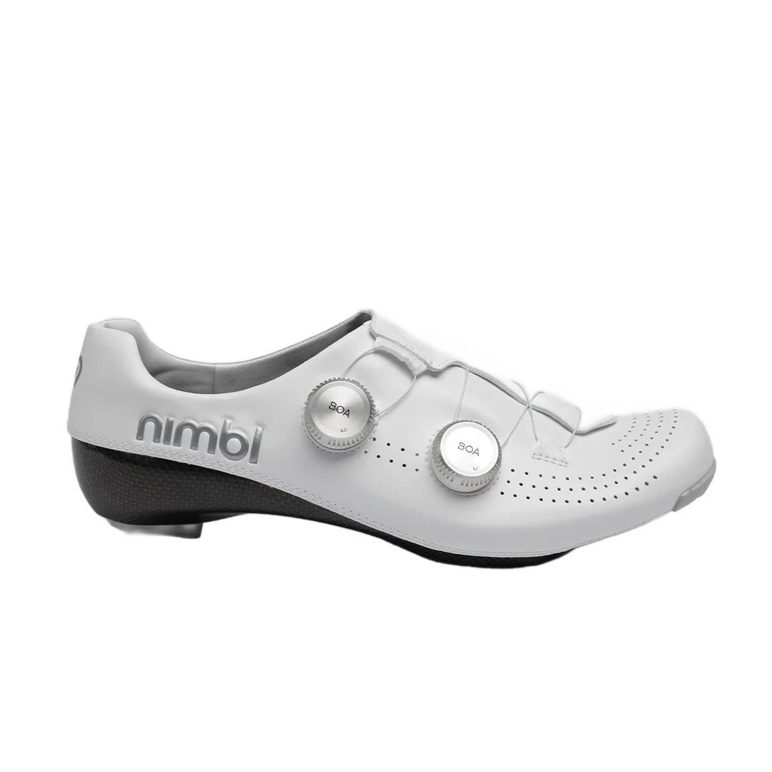 NIMBL Road Cycling Shoes Excid Ultimate Glide 2026 - White/Silver