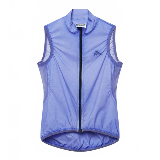 CAFE DU CYCLISTE Edith Women Gilet - Cold Dye Verbena