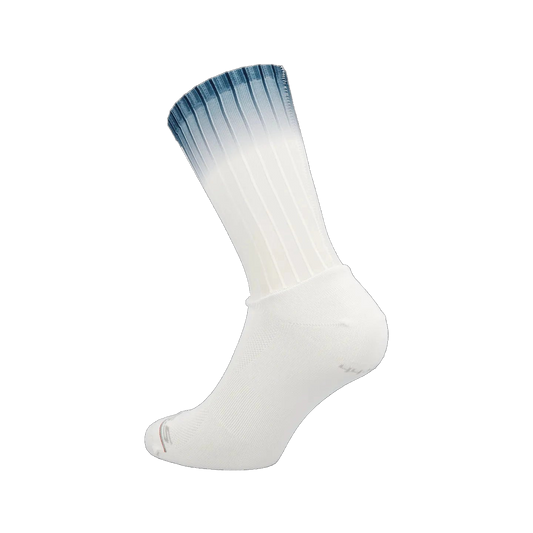 Q36.5 Dottore Aero 19 Socks Fade - White