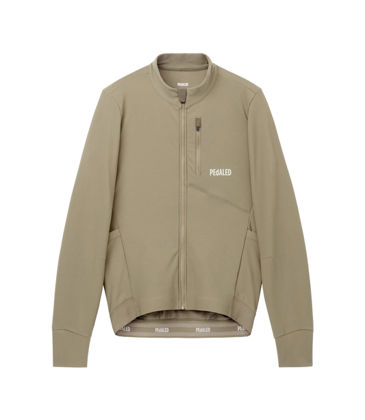 PEDALED Odyssey Long Sleeve Jersey - Military Green