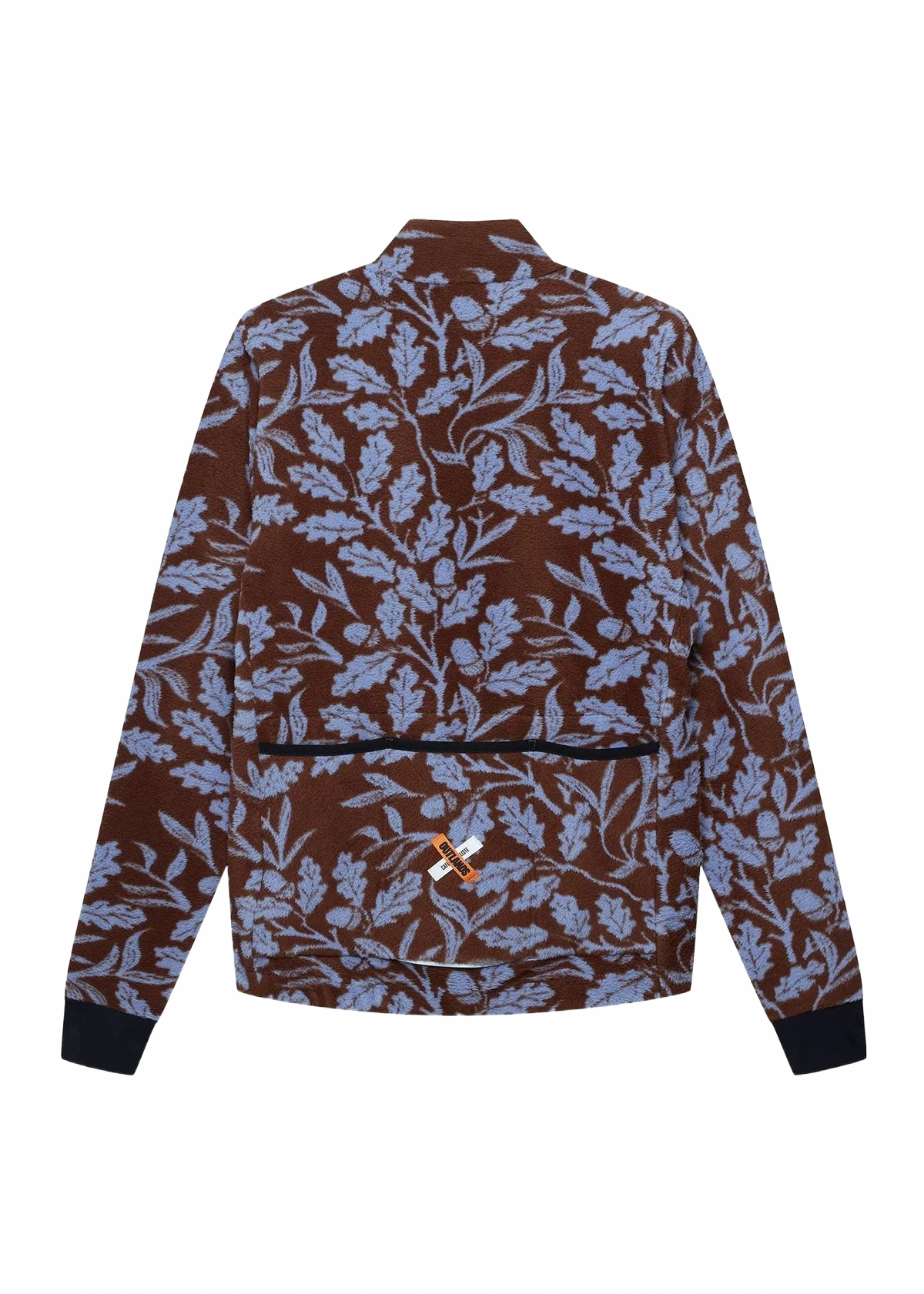 CAFE DU CYCLISTE Solange Women's Fleece Jersey - Carob Verbena