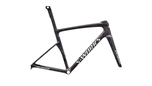 SWorks Tarmac SL9 Road Frameset FACT 12r Carbon - Carb/Bluredcmln/Wht