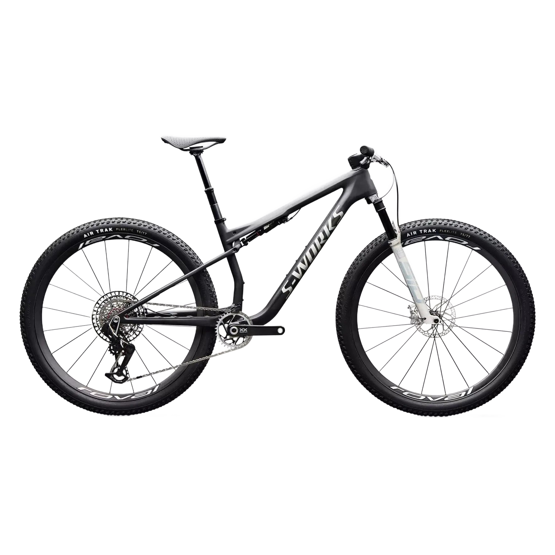 SPECIALIZED S-Works Epic 9 Ultralight LTD Complete MTB - Satin Carbon / Silver Foil