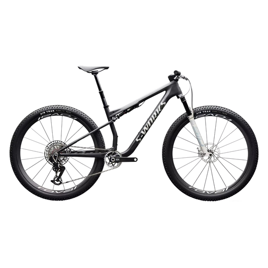 SPECIALIZED S-Works Epic 9 Ultralight LTD Complete MTB - Satin Carbon / Silver Foil