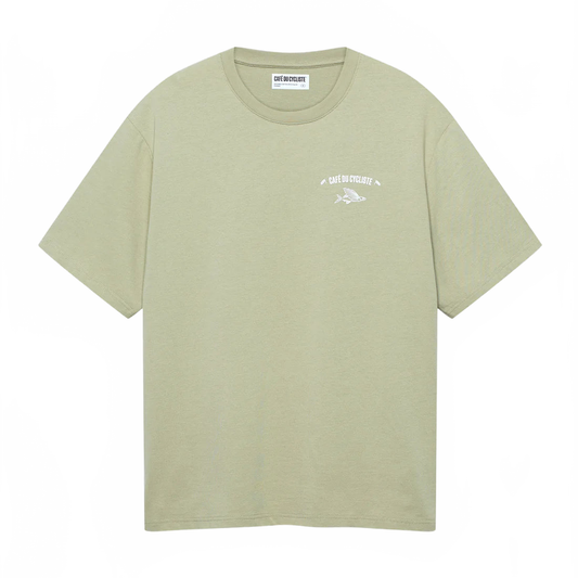 CAFE DU CYCLISTE Anne Cotton TShirt - Puddle