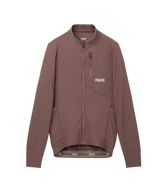 PEDALED Odyssey Women's LS Jersey - Brown