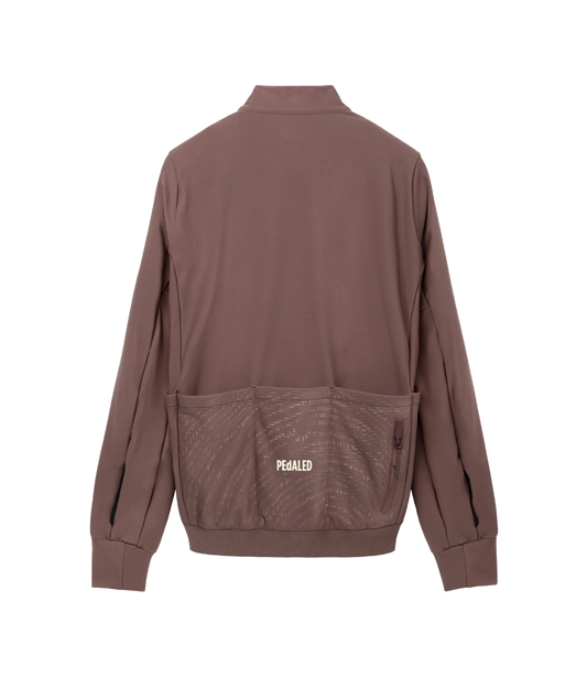 PEDALED Odyssey Women's LS Jersey - Brown