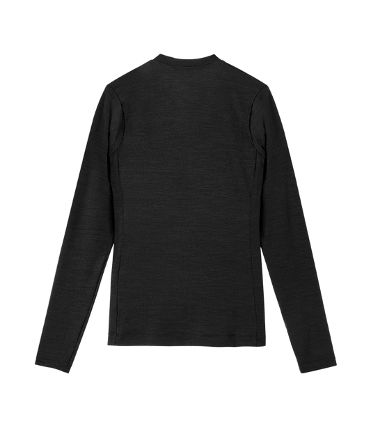 PEDALED Element Merino Women Long Sleeve Base Layer - Black