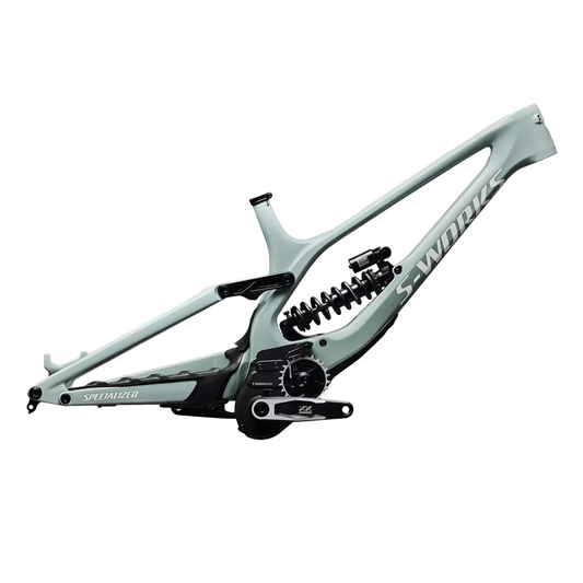SPECIALIZED Conjunto de cuadro S-Works Demo 11 - Gloss Agave Grey / Metallic White Silver