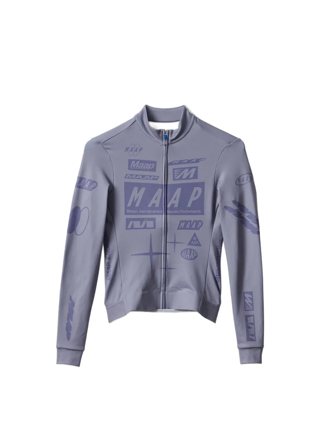 MAAP Drome Thermal LS Jersey - Silver Bullet