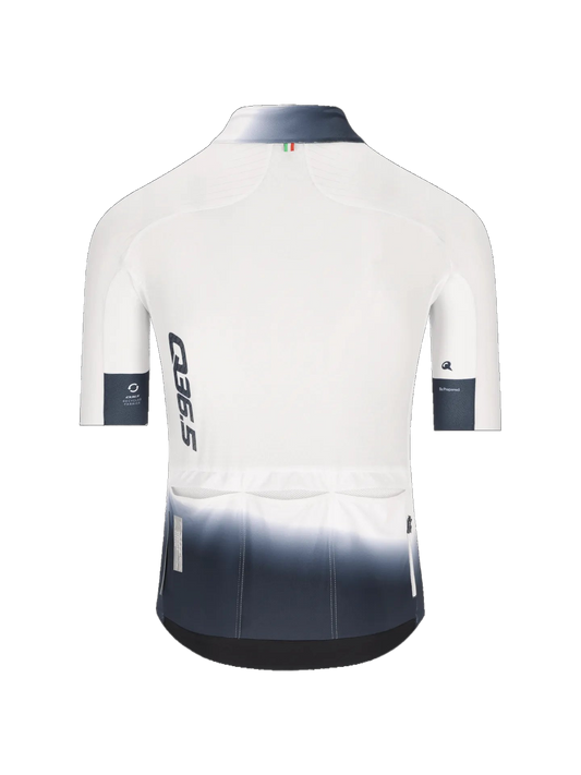 Q36.5 Gregarius Pro Collar Fade Jersey - White
