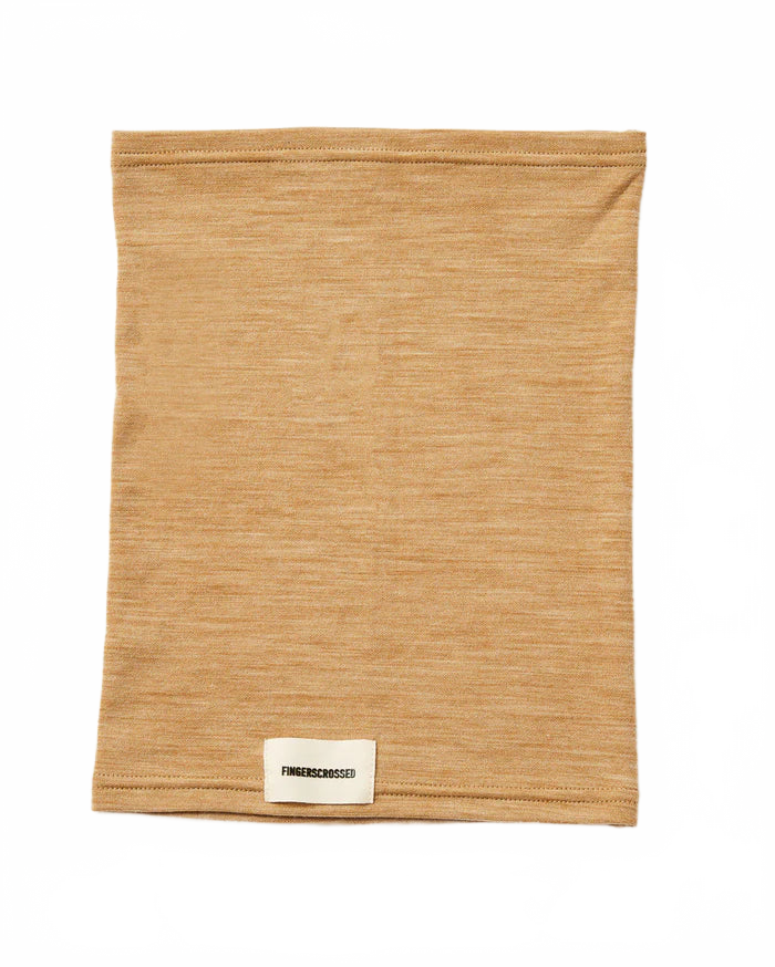 FINGERSCROSSED Neck Tube - Camel