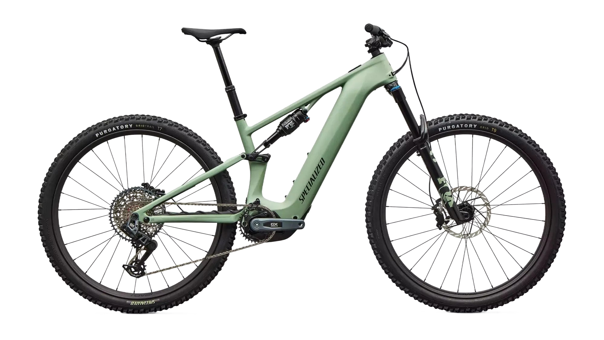 SPECIALIZED Turbo Levo R Expert - Satin Pistachio / Dark Moss Green