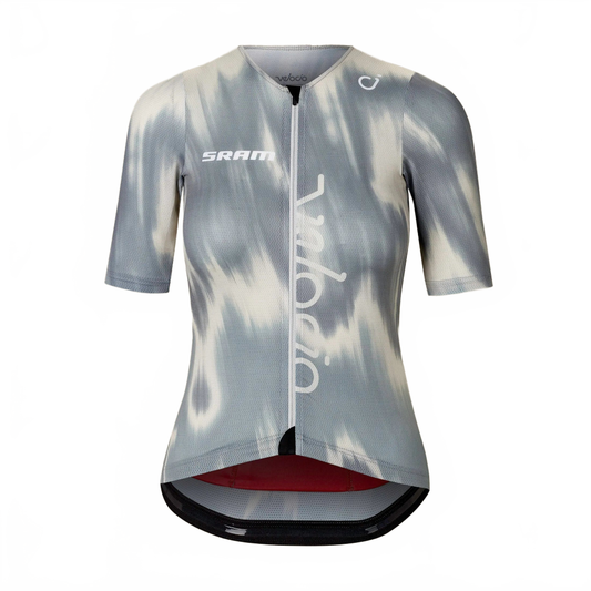 VELOCIO SRAM LUXE Women's Ultralight Mesh Jersey - Grey Stroke
