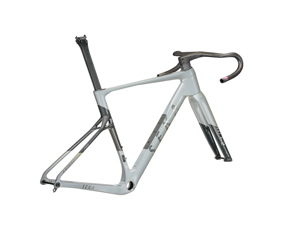 SEKA ExAero GR RDC Gravel Frameset - Stardust Silver