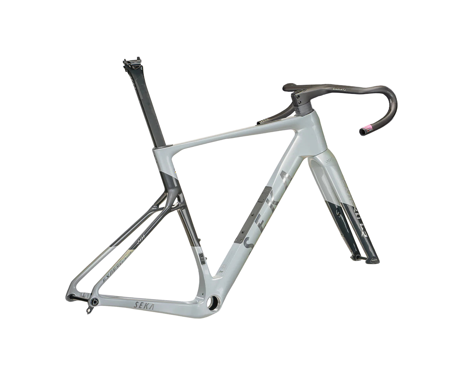SEKA ExAero GR RDC Gravel Frameset - Stardust Silver