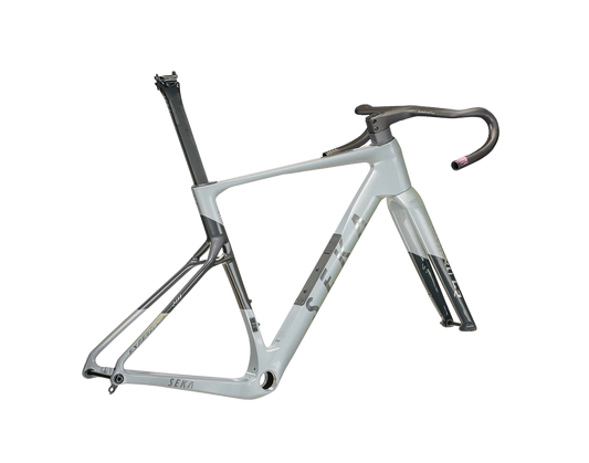 SEKA ExAero GR RDC Gravel Frameset - Stardust Silver