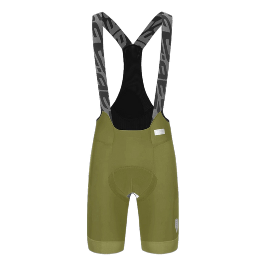 Q36.5 Adventure Cargo Bib Shorts Drab - Green