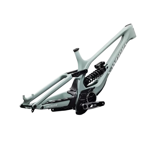 SPECIALIZED Conjunto de cuadro S-Works Demo 11 - Gloss Agave Grey / Metallic White Silver