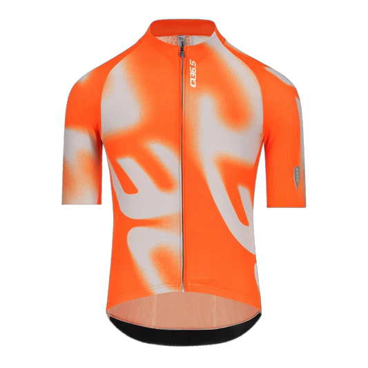 Q36.5 Gregarius Pro Big Logo Jersey Poppy - Orange