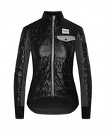 CAFE DU CYCLISTE Albertine Women Thermal Jacket - Black-Jackets-