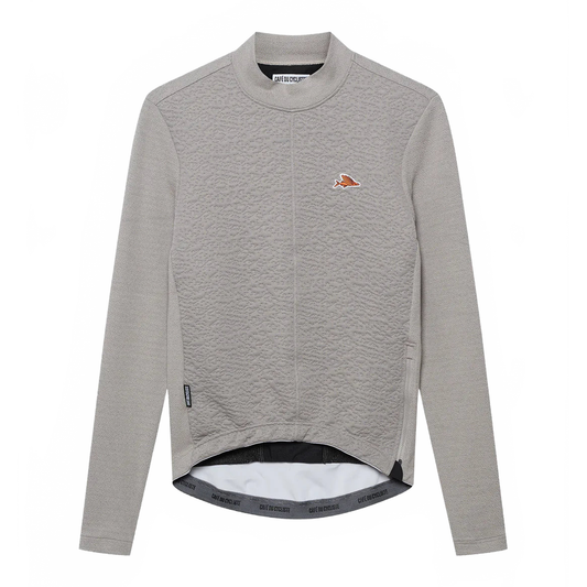 CAFE DU CYCLISTE Lydia Midweight LS Jersey - Mountain Fog