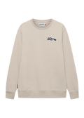 CAFE DU CYCLISTE Marlene Unisex Sweatshirt - Pearl Grey