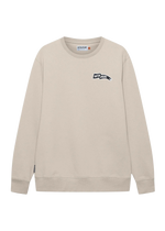 CAFE DU CYCLISTE Marlene Unisex Sweatshirt - Pearl Grey