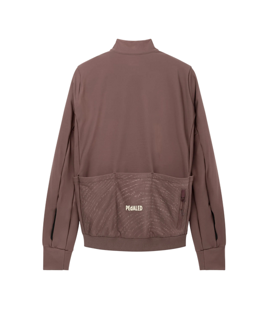 PEDALED Odyssey LS Jersey - Brown