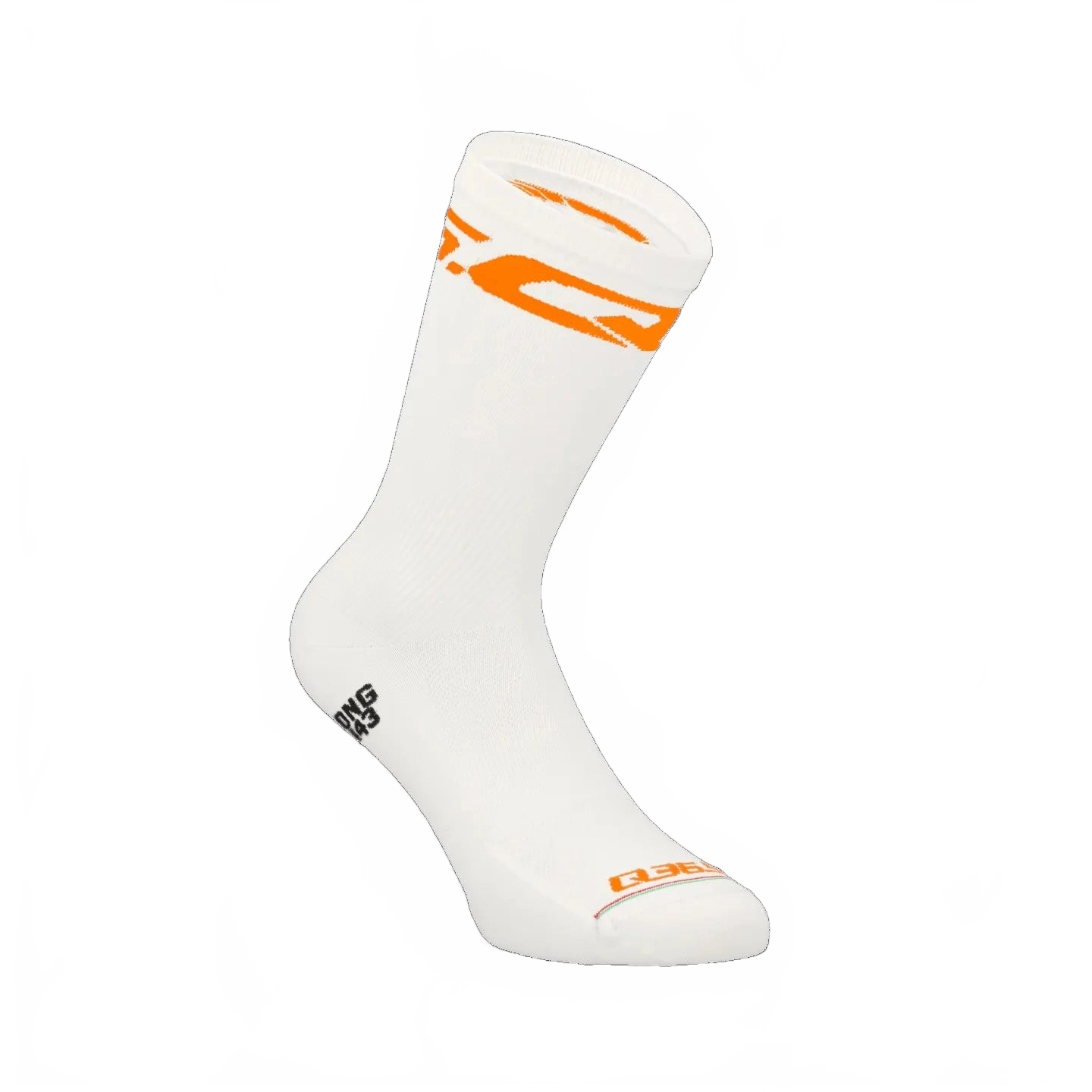 Q36.5 Ultra Big Logo 19 Socks Poppy - Orange