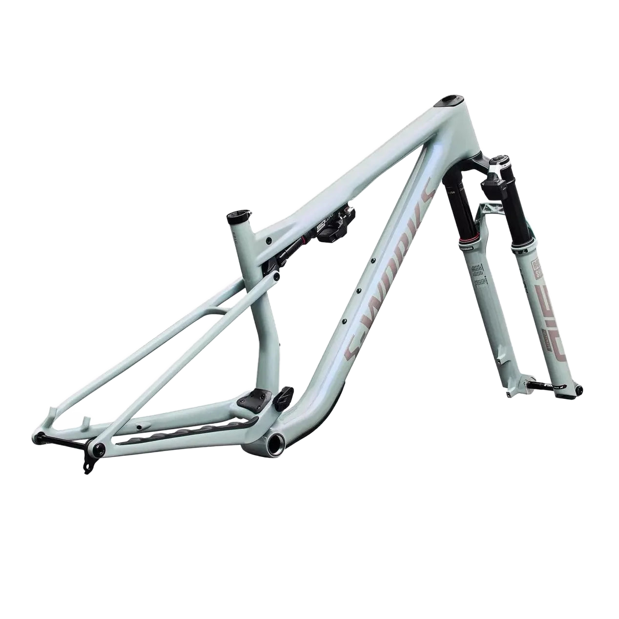 SPECIALIZED Conjunto de cuadro S-Works Epic 9 - Gloss Agave Grey / Violet Pearl / Desert Metallic