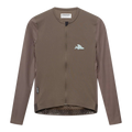 CAFE DU CYCLISTE Andrea Women Super Light LS Jersey - Carob