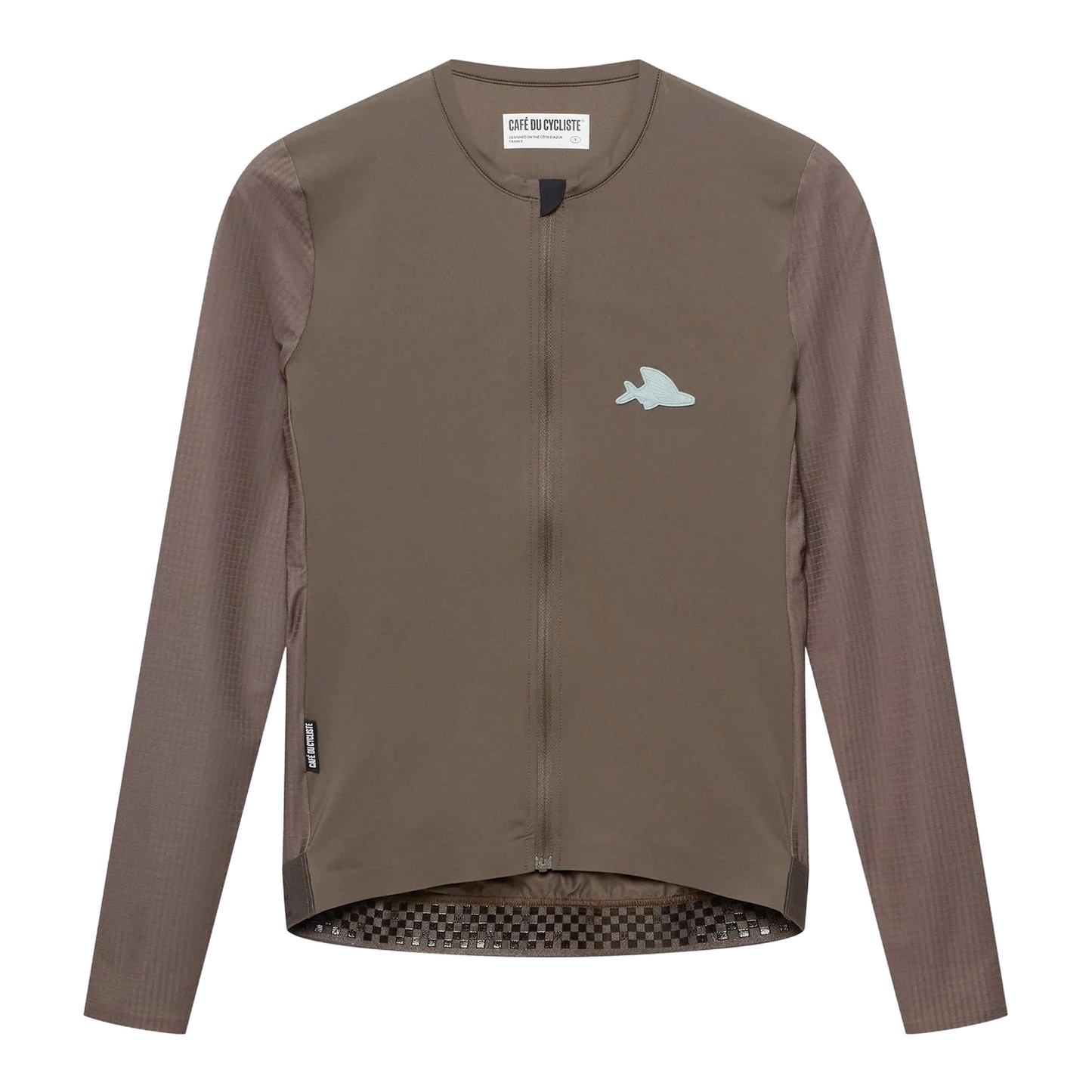 CAFE DU CYCLISTE Andrea Women Super Light LS Jersey - Carob