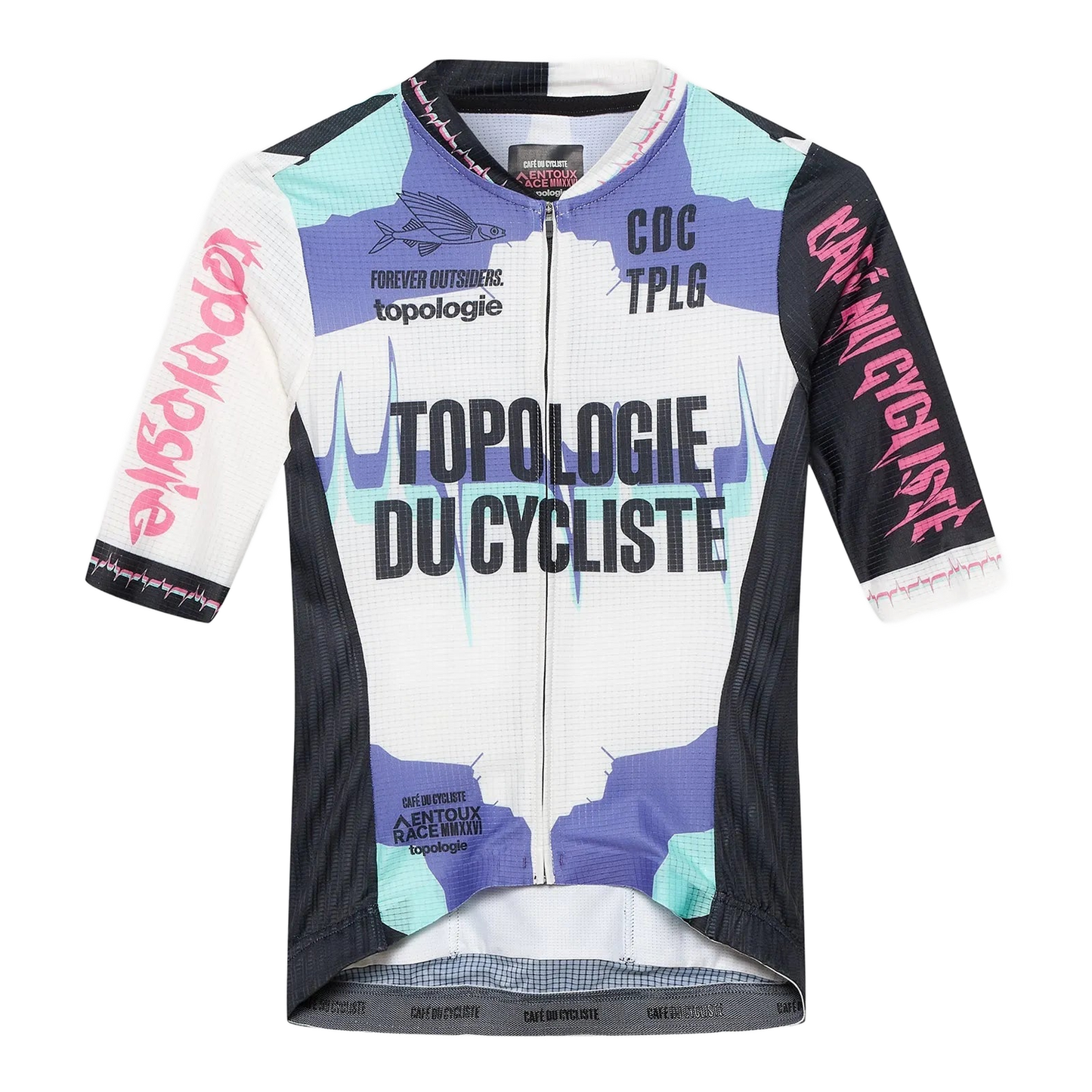 CAFÉ DU CYCLISTE Bergida Women Jersey - Topologie