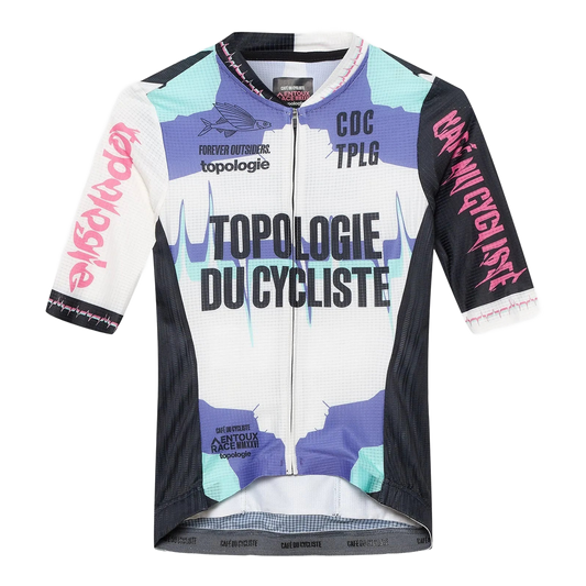 CAFÉ DU CYCLISTE Bergida Women Jersey - Topologie