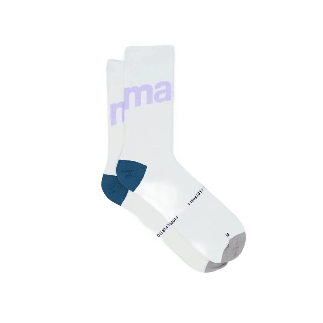 MAAP Training Socks - White/Purple