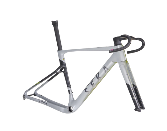 SEKA ExAero GR RDC Gravel Frameset - Stardust Silver