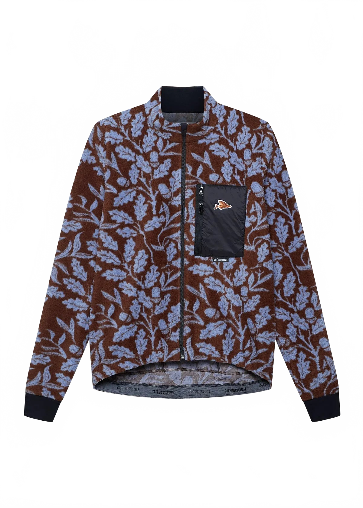 CAFE DU CYCLISTE Solange Women's Fleece Jersey - Carob Verbena