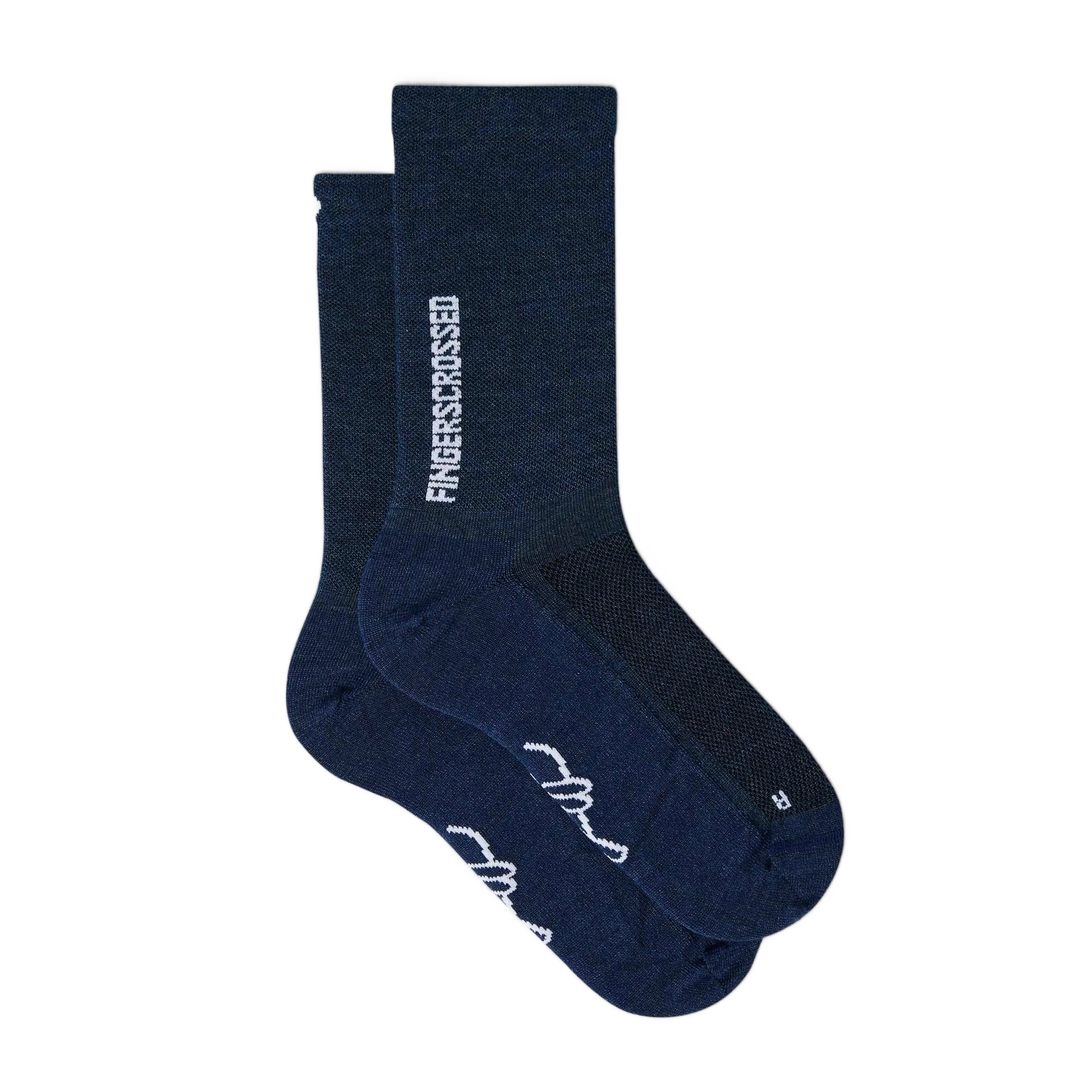 FINGERSCROSSED Socks Light Merino Silk - Blue