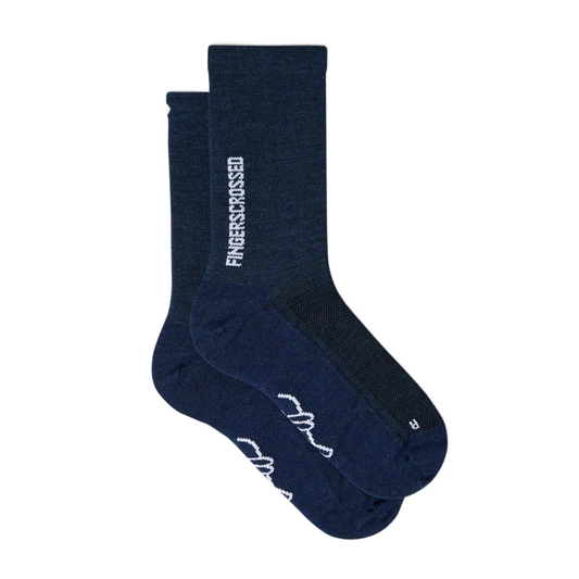 FINGERSCROSSED Socks Light Merino Silk - Blue
