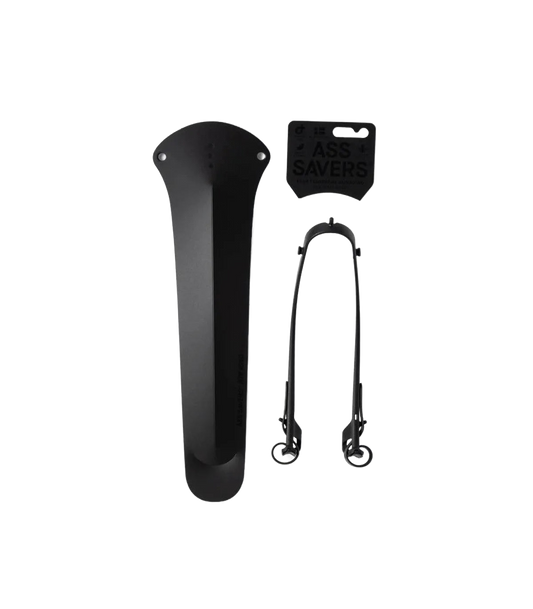 ASS SAVERS Win Wing Road 2 Rear Fender Stealth - Black