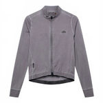 CAFE DU CYCLISTE Charlie Long Sleeve Brushed Jersey - Cold Dye Charcoal