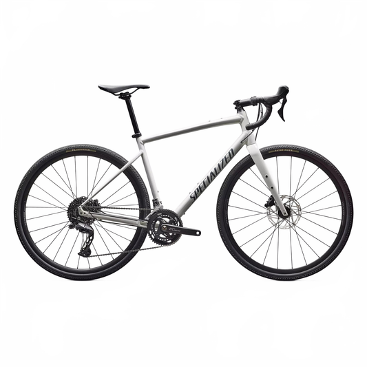 SPECIALIZED Diverge E5 Gravel Bike - Gloss Dune White/Ashen