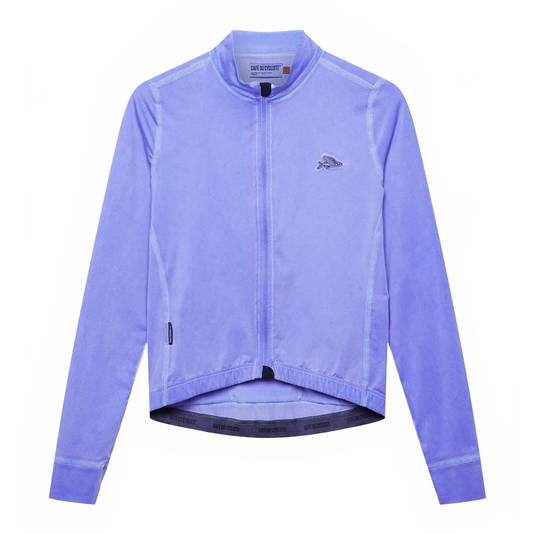 CAFE DU CYCLISTE Charlie Long Sleeve Brushed Jersey - Cold Dye Verbena