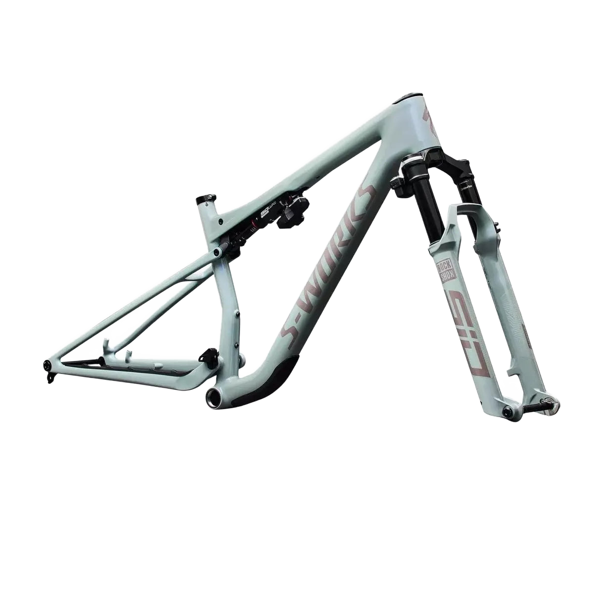 SPECIALIZED Conjunto de cuadro S-Works Epic 9 - Gloss Agave Grey / Violet Pearl / Desert Metallic