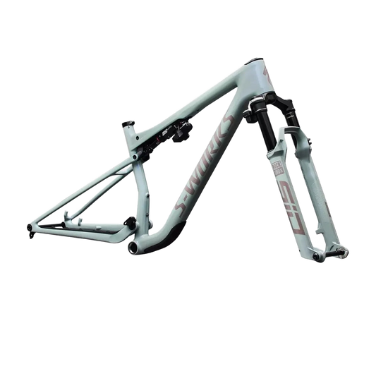 SPECIALIZED Conjunto de cuadro S-Works Epic 9 - Gloss Agave Grey / Violet Pearl / Desert Metallic