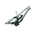 SPECIALIZED Conjunto de cuadro S-Works Demo 11 - Gloss Agave Grey / Metallic White Silver